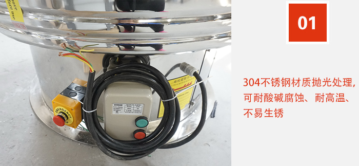 全封閉，無粉塵，可連續(xù)作業(yè)。