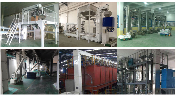 z型斗式提升機(jī)食品廠配合包裝機(jī)輸送，輸送小麥，碎礦石輸送等現(xiàn)場(chǎng)案例展示。