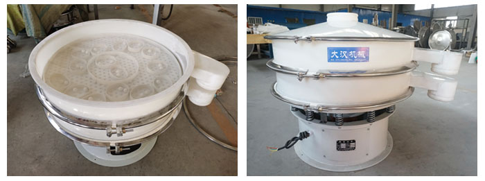 安裝篩框，防塵蓋，換網(wǎng)完成